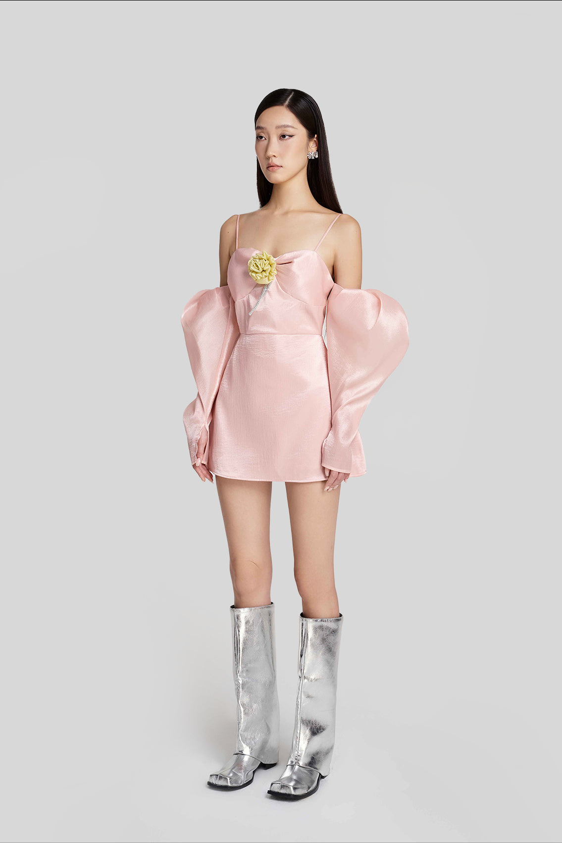 Psyche Off-shoulder Mini Dress