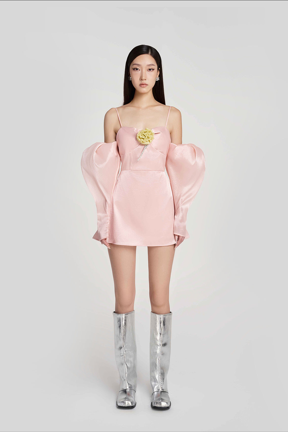 Psyche Off-shoulder Mini Dress